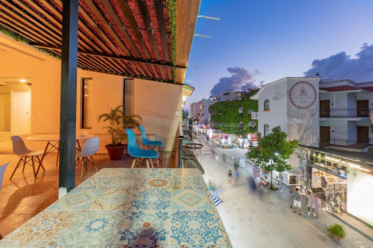 Hotel Brisas 5A Av, プレヤデルカーメン エクステリア 写真